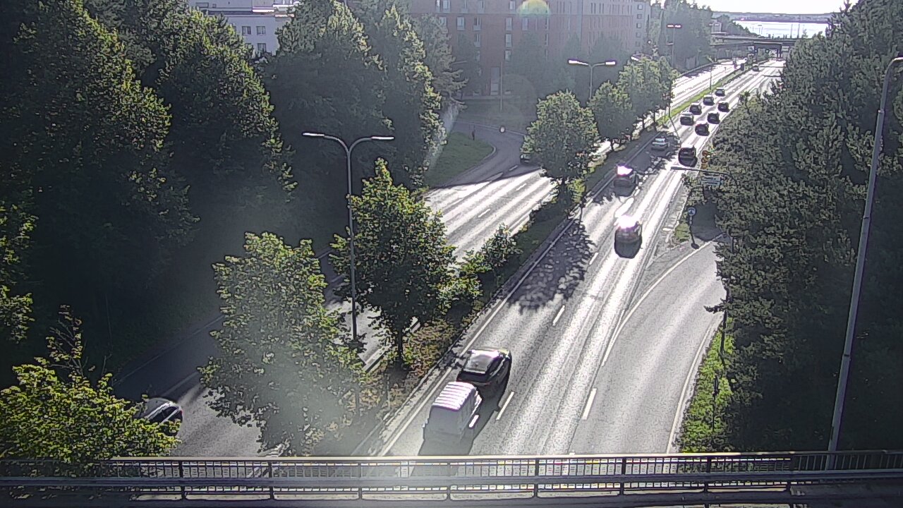 Kelikamerat Kuva Tie 12 Tampere, Kalevan puistotie, Tampere, Pirkanmaa