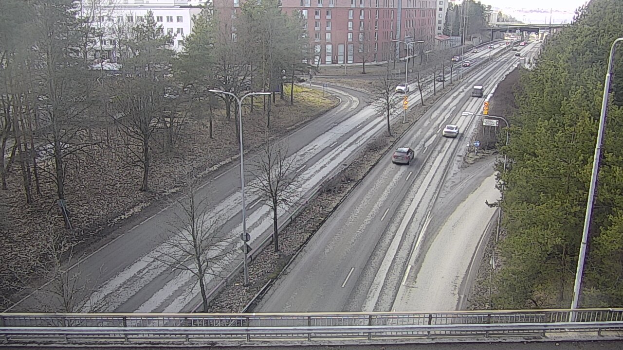 Weather Camera Image Väg 12 Tammerfors, Kalevan puistotie, Tampere, Pirkanmaa