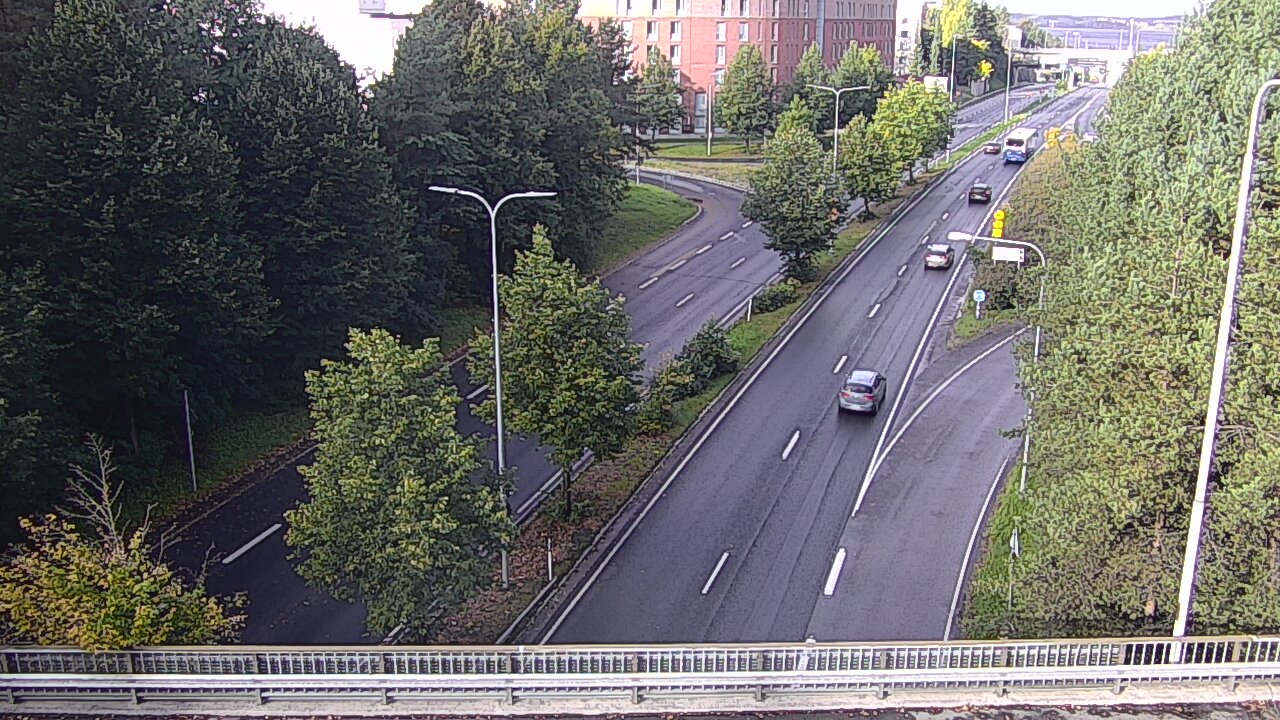 Weather Camera Image Road 12 Tampere, Kalevan puistotie, Tampere, Pirkanmaa
