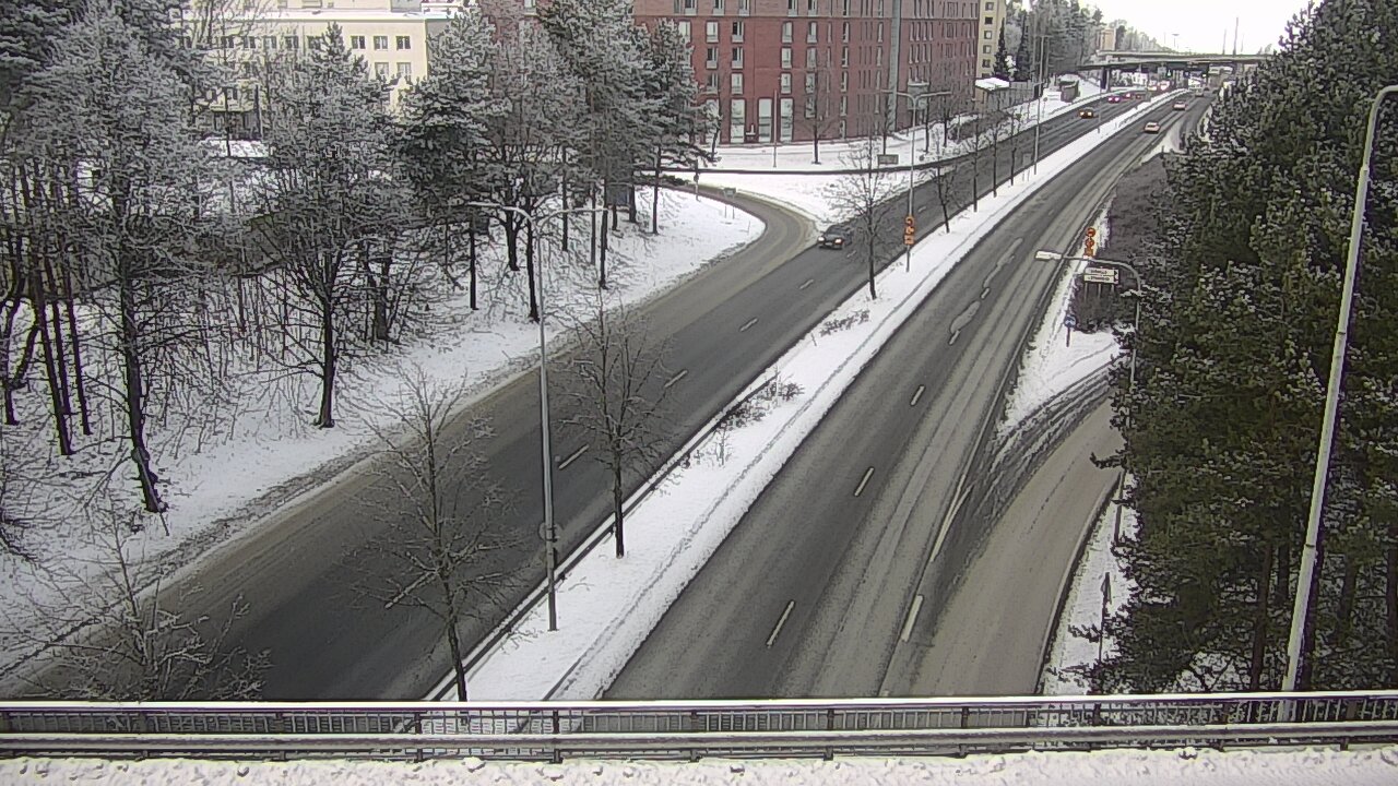 Weather Camera Image Road 12 Tampere, Kalevan puistotie, Tampere, Pirkanmaa