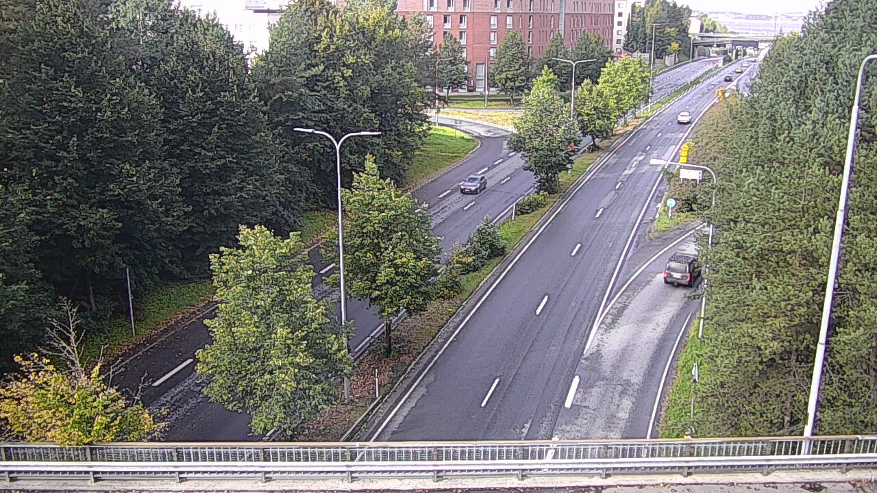 Weather Camera Image Road 12 Tampere, Kalevan puistotie, Tampere, Pirkanmaa