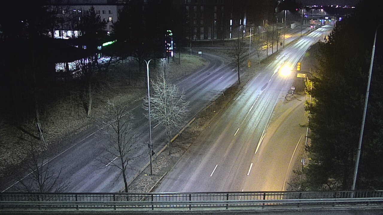 Weather Camera Image Väg 12 Tammerfors, Kalevan puistotie, Tampere, Pirkanmaa