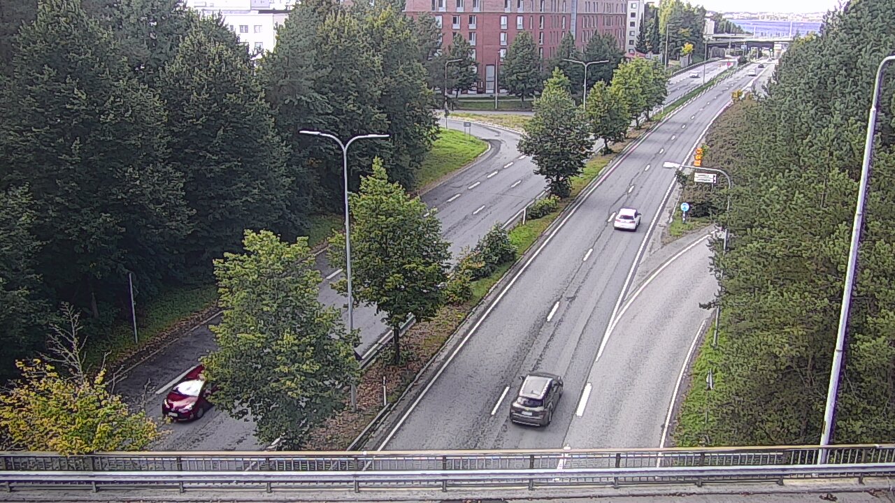 Weather Camera Image Road 12 Tampere, Kalevan puistotie, Tampere, Pirkanmaa