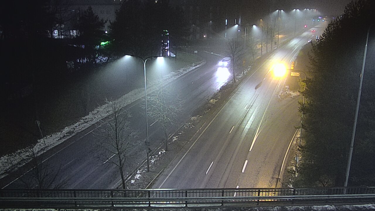 Weather Camera Image Väg 12 Tammerfors, Kalevan puistotie, Tampere, Pirkanmaa