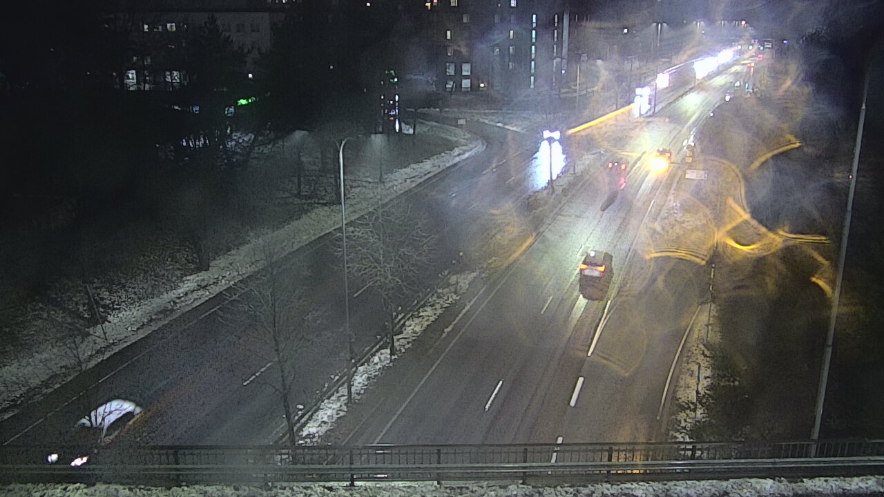 Weather Camera Image Väg 12 Tammerfors, Kalevan puistotie, Tampere, Pirkanmaa
