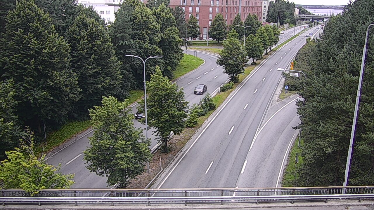 Weather Camera Image Road 12 Tampere, Kalevan puistotie, Tampere, Pirkanmaa
