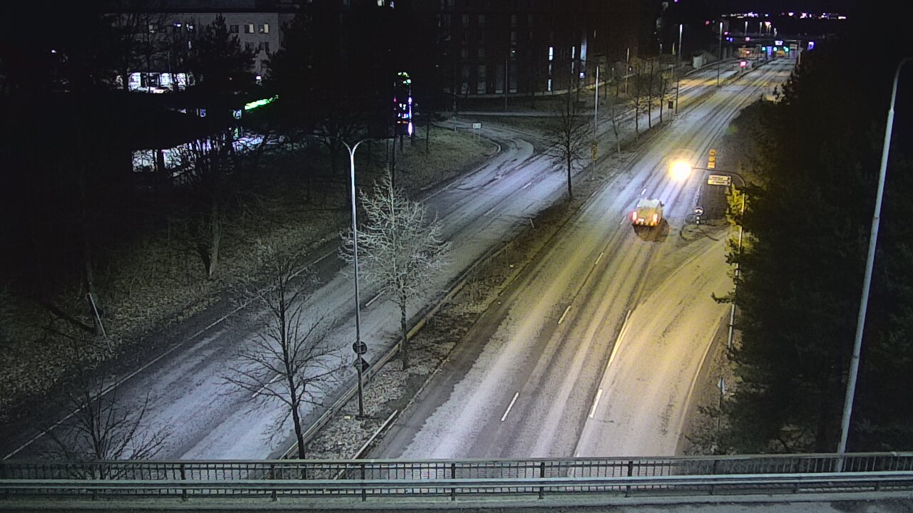 Weather Camera Image Väg 12 Tammerfors, Kalevan puistotie, Tampere, Pirkanmaa