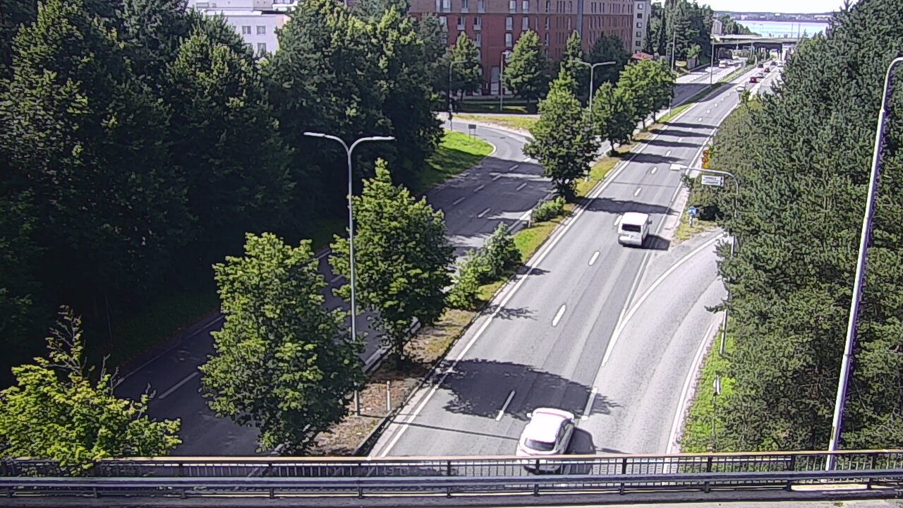 Kelikamerat Kuva Tie 12 Tampere, Kalevan puistotie, Tampere, Pirkanmaa