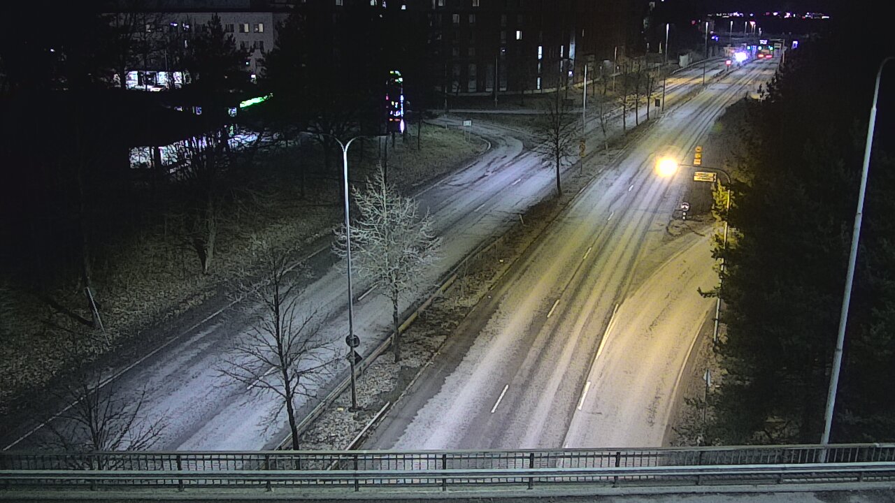 Weather Camera Image Väg 12 Tammerfors, Kalevan puistotie, Tampere, Pirkanmaa