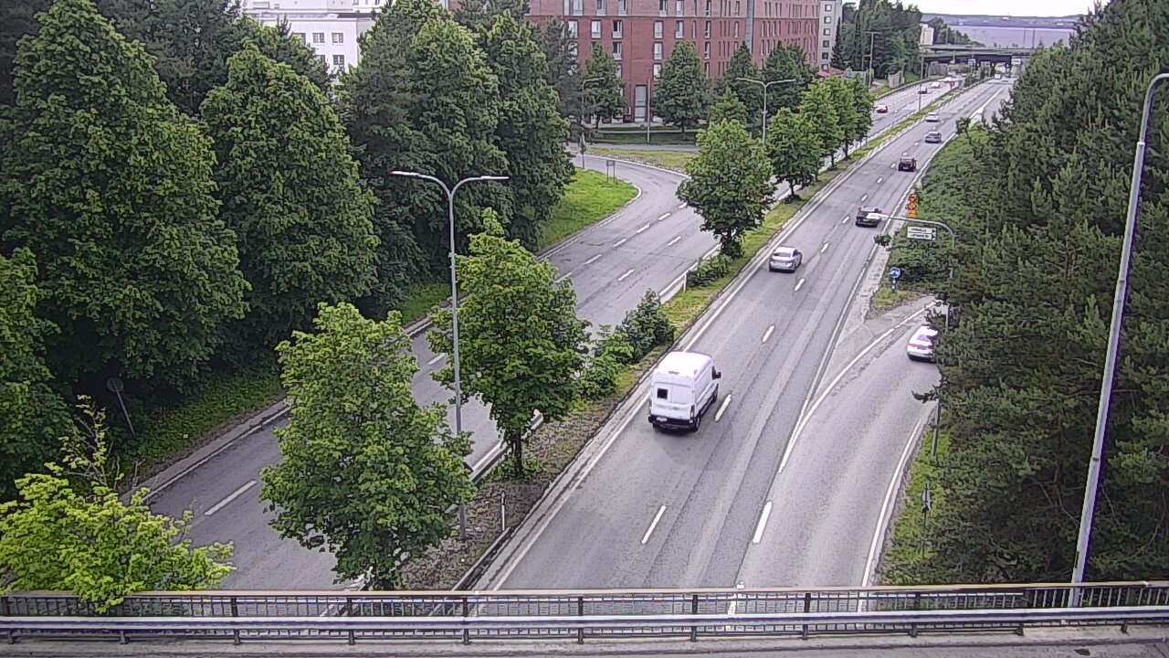 Kelikamerat Kuva Tie 12 Tampere, Kalevan puistotie, Tampere, Pirkanmaa