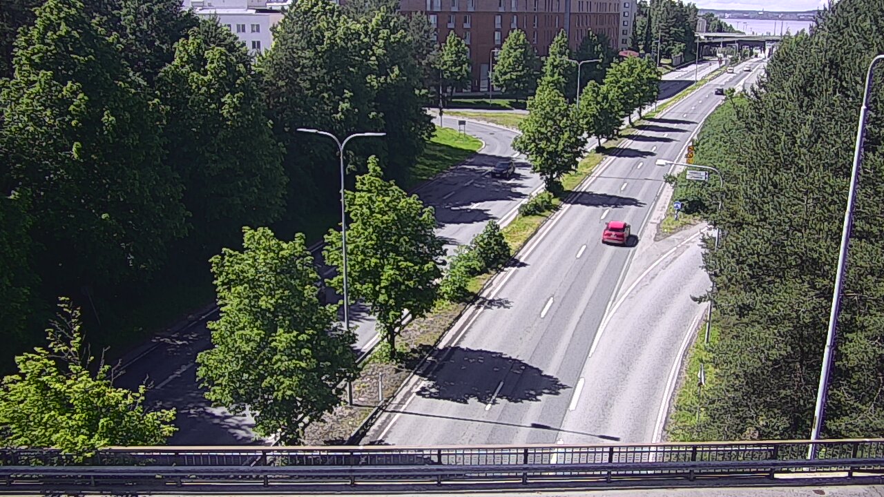 Kelikamerat Kuva Tie 12 Tampere, Kalevan puistotie, Tampere, Pirkanmaa