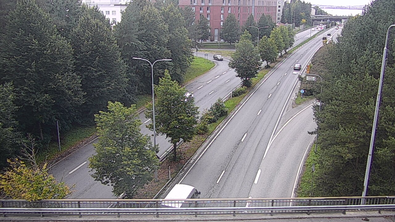 Weather Camera Image Road 12 Tampere, Kalevan puistotie, Tampere, Pirkanmaa