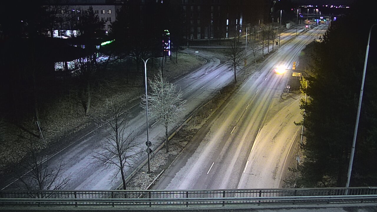 Weather Camera Image Väg 12 Tammerfors, Kalevan puistotie, Tampere, Pirkanmaa