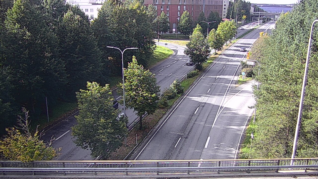 Weather Camera Image Road 12 Tampere, Kalevan puistotie, Tampere, Pirkanmaa
