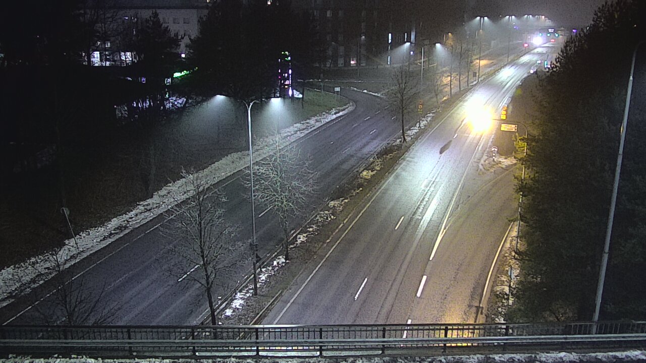 Weather Camera Image Väg 12 Tammerfors, Kalevan puistotie, Tampere, Pirkanmaa
