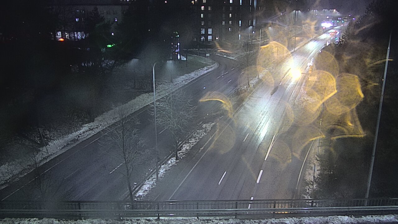 Weather Camera Image Väg 12 Tammerfors, Kalevan puistotie, Tampere, Pirkanmaa