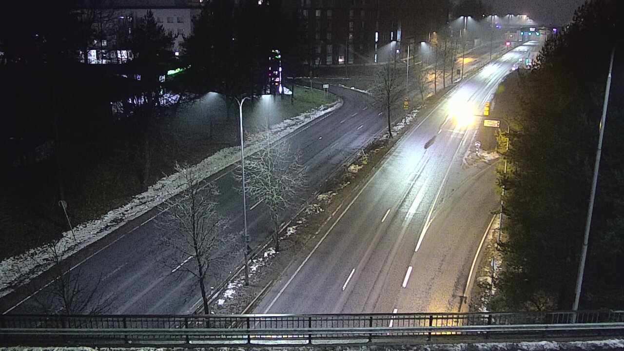 Weather Camera Image Väg 12 Tammerfors, Kalevan puistotie, Tampere, Pirkanmaa