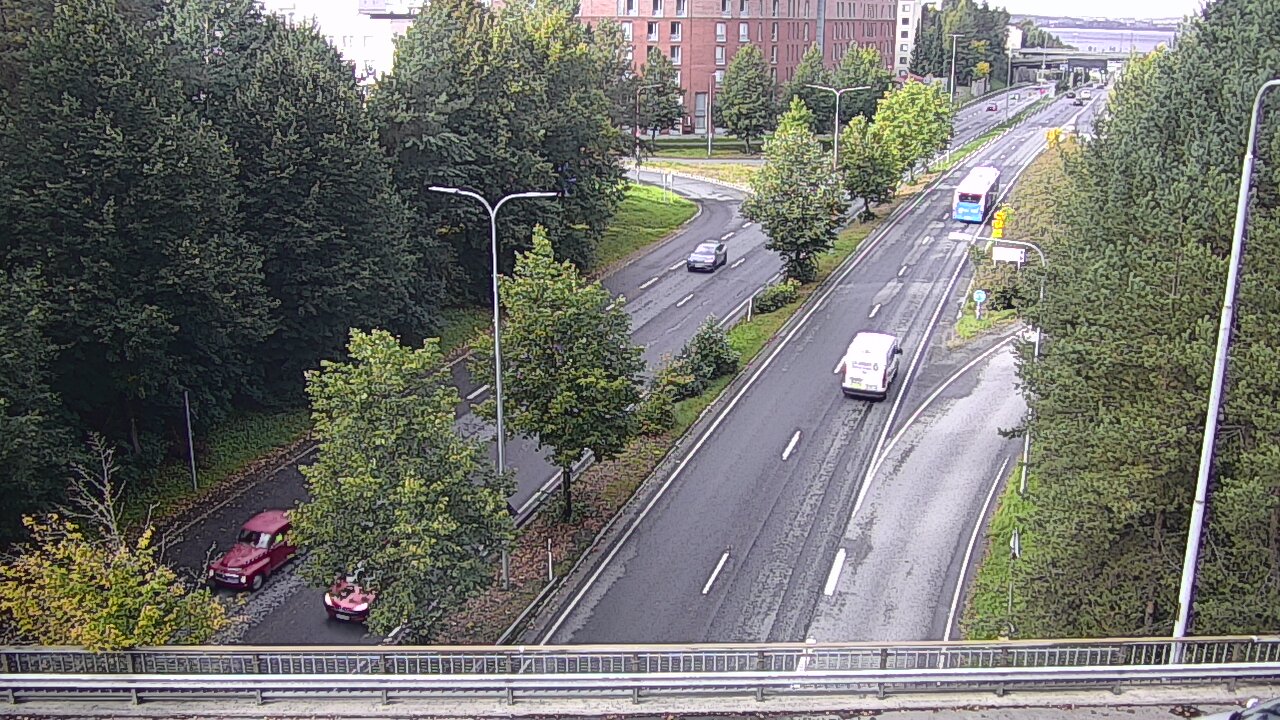 Weather Camera Image Road 12 Tampere, Kalevan puistotie, Tampere, Pirkanmaa