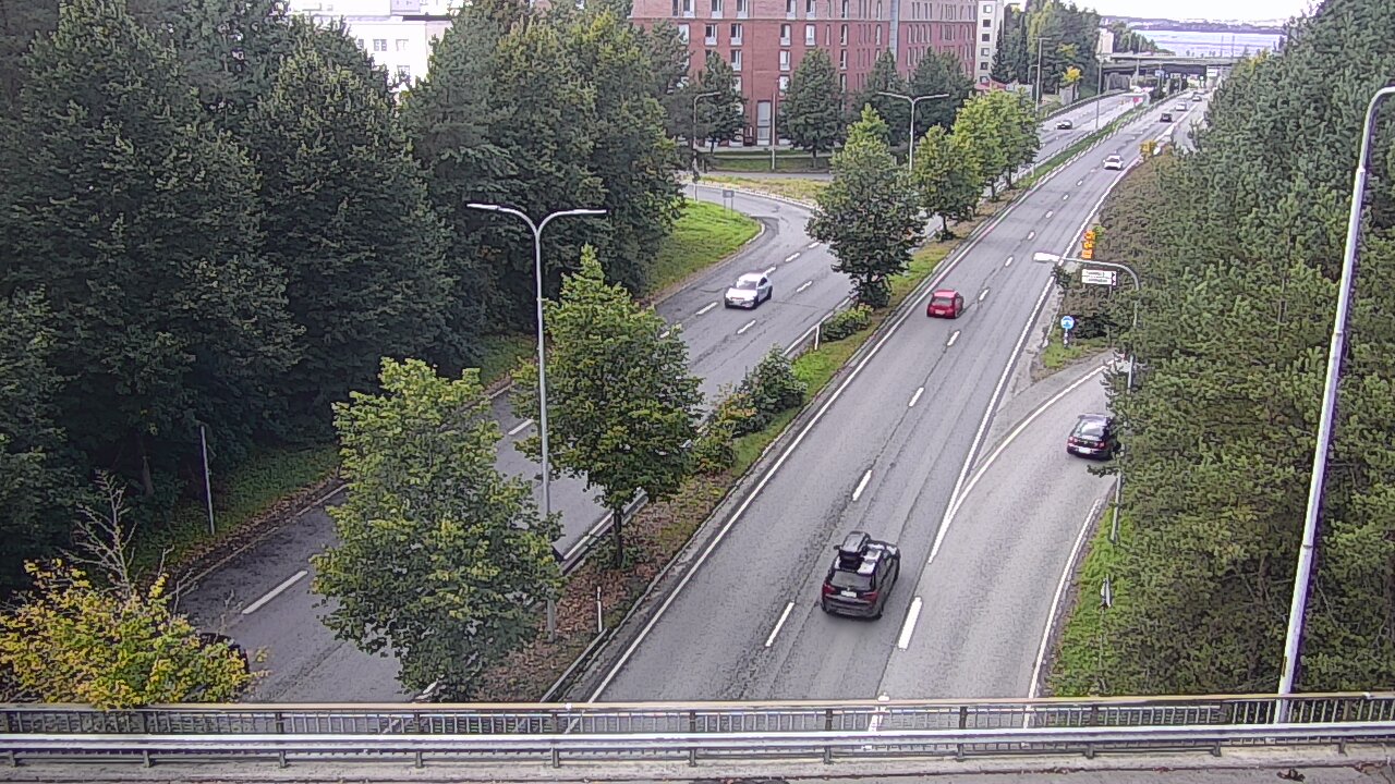 Weather Camera Image Road 12 Tampere, Kalevan puistotie, Tampere, Pirkanmaa
