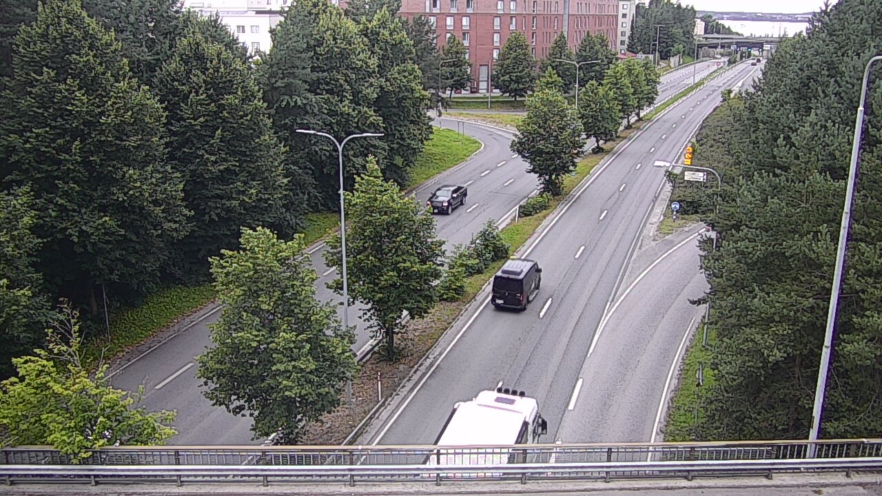 Weather Camera Image Road 12 Tampere, Kalevan puistotie, Tampere, Pirkanmaa