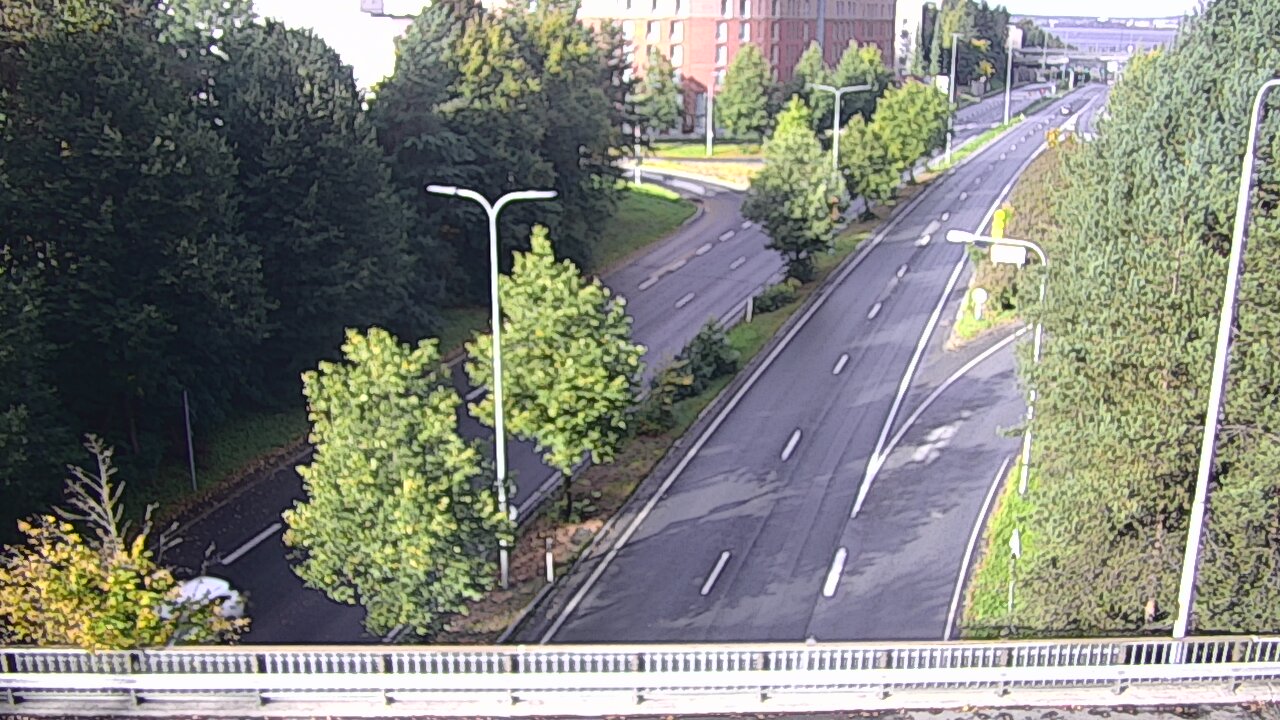 Weather Camera Image Road 12 Tampere, Kalevan puistotie, Tampere, Pirkanmaa