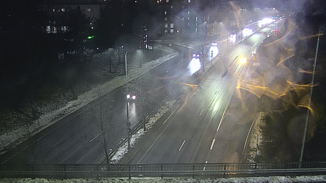 Weather Camera Image Väg 12 Tammerfors, Kalevan puistotie, Tampere, Pirkanmaa