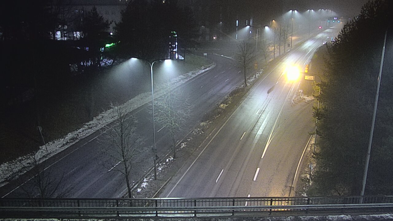 Weather Camera Image Väg 12 Tammerfors, Kalevan puistotie, Tampere, Pirkanmaa