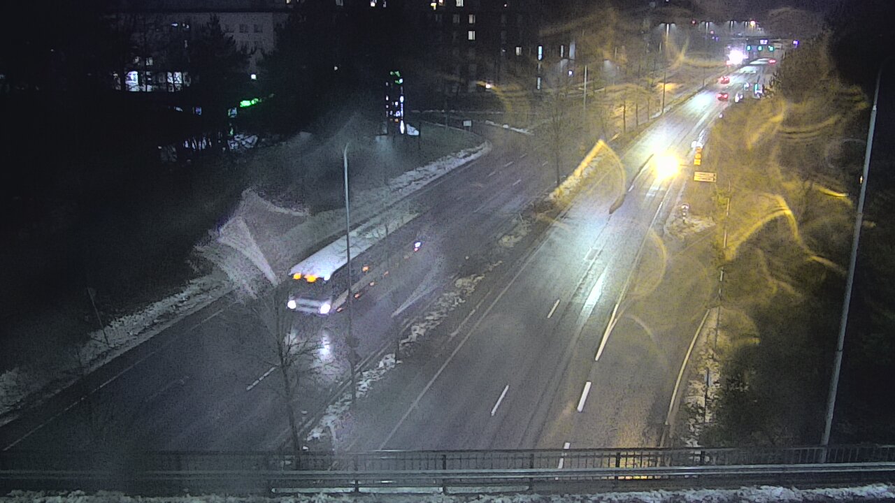 Weather Camera Image Väg 12 Tammerfors, Kalevan puistotie, Tampere, Pirkanmaa