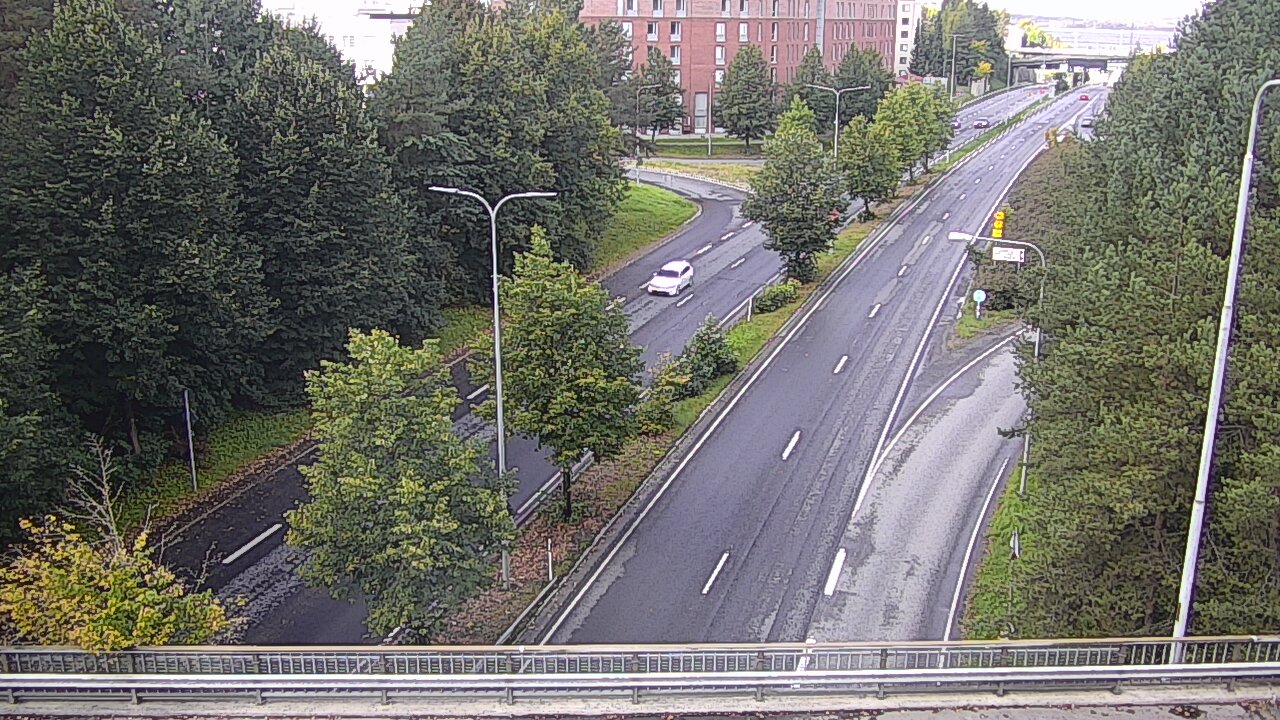 Weather Camera Image Road 12 Tampere, Kalevan puistotie, Tampere, Pirkanmaa