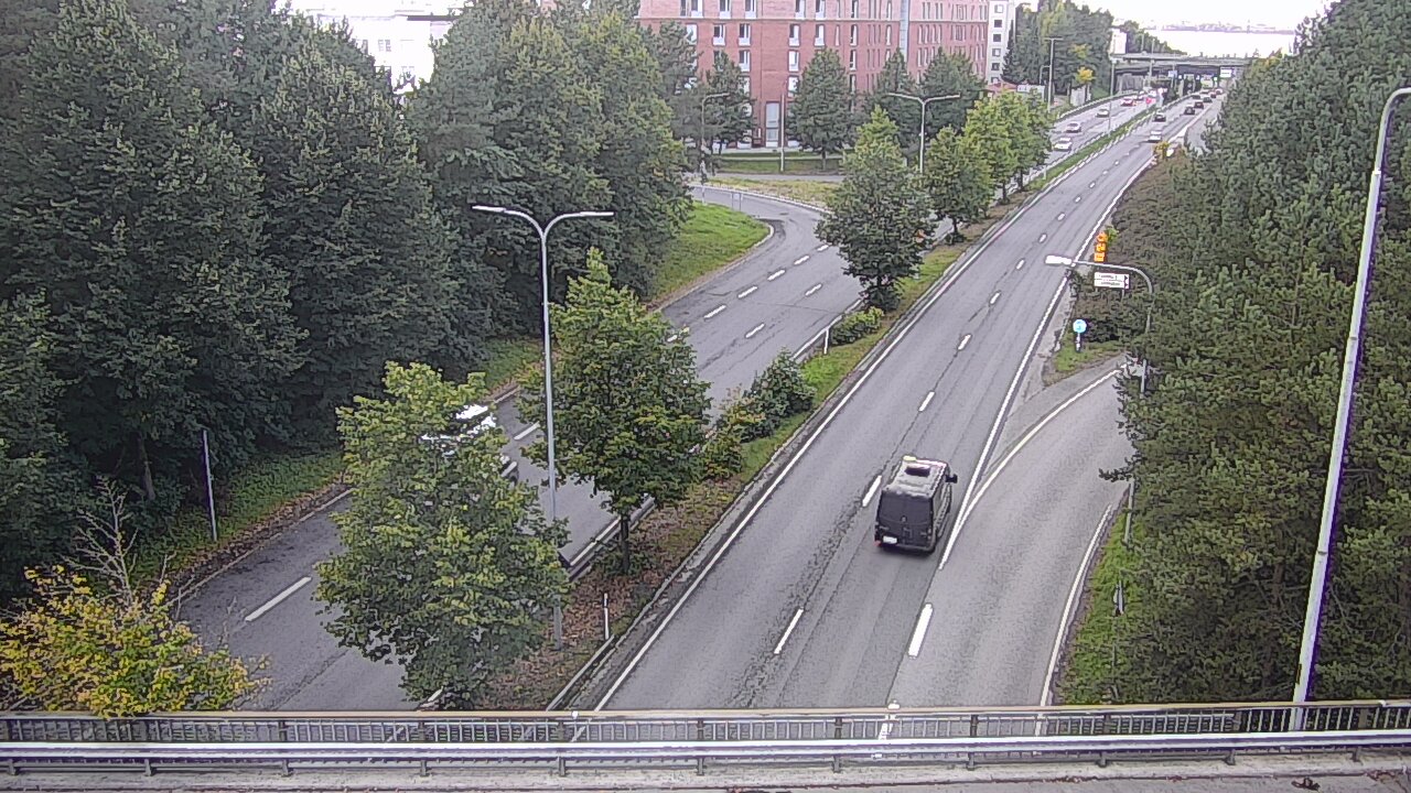 Weather Camera Image Road 12 Tampere, Kalevan puistotie, Tampere, Pirkanmaa