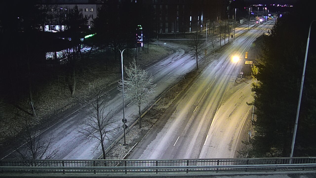 Weather Camera Image Väg 12 Tammerfors, Kalevan puistotie, Tampere, Pirkanmaa