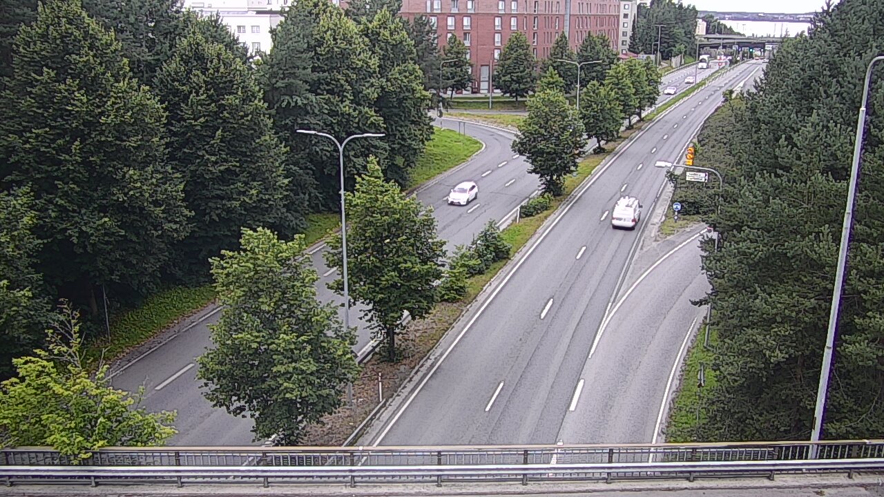 Weather Camera Image Road 12 Tampere, Kalevan puistotie, Tampere, Pirkanmaa