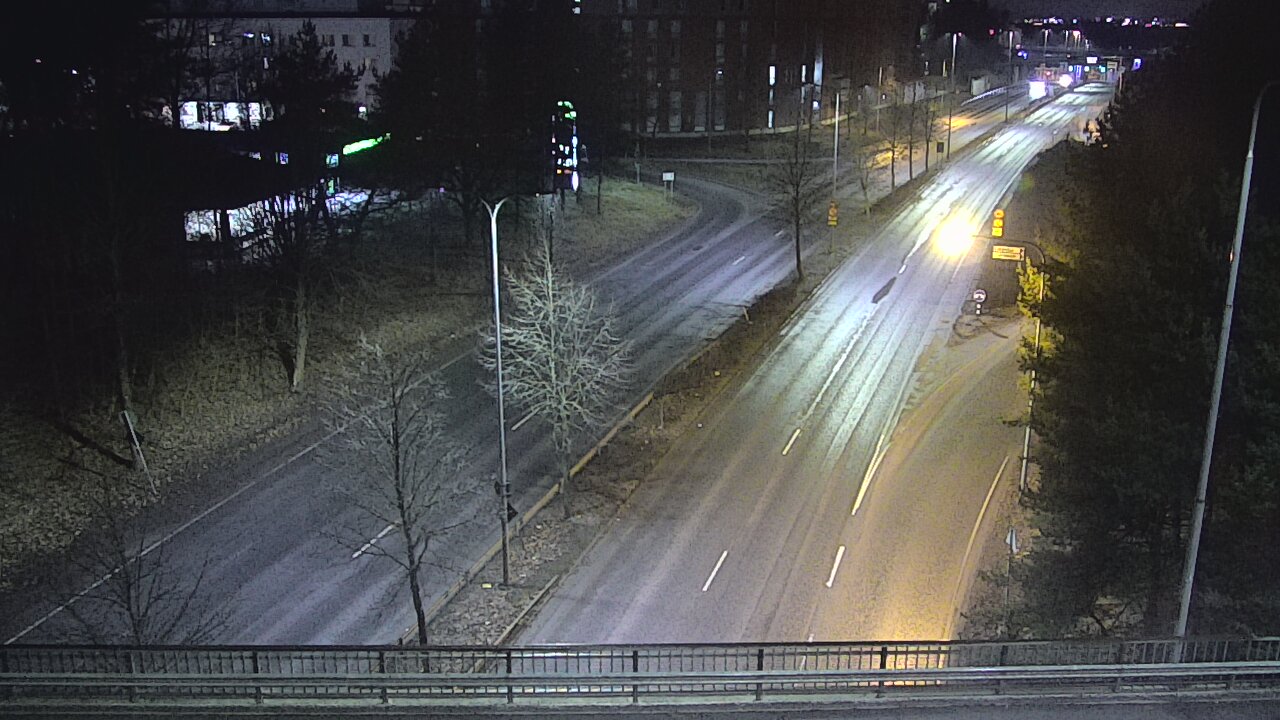 Weather Camera Image Väg 12 Tammerfors, Kalevan puistotie, Tampere, Pirkanmaa