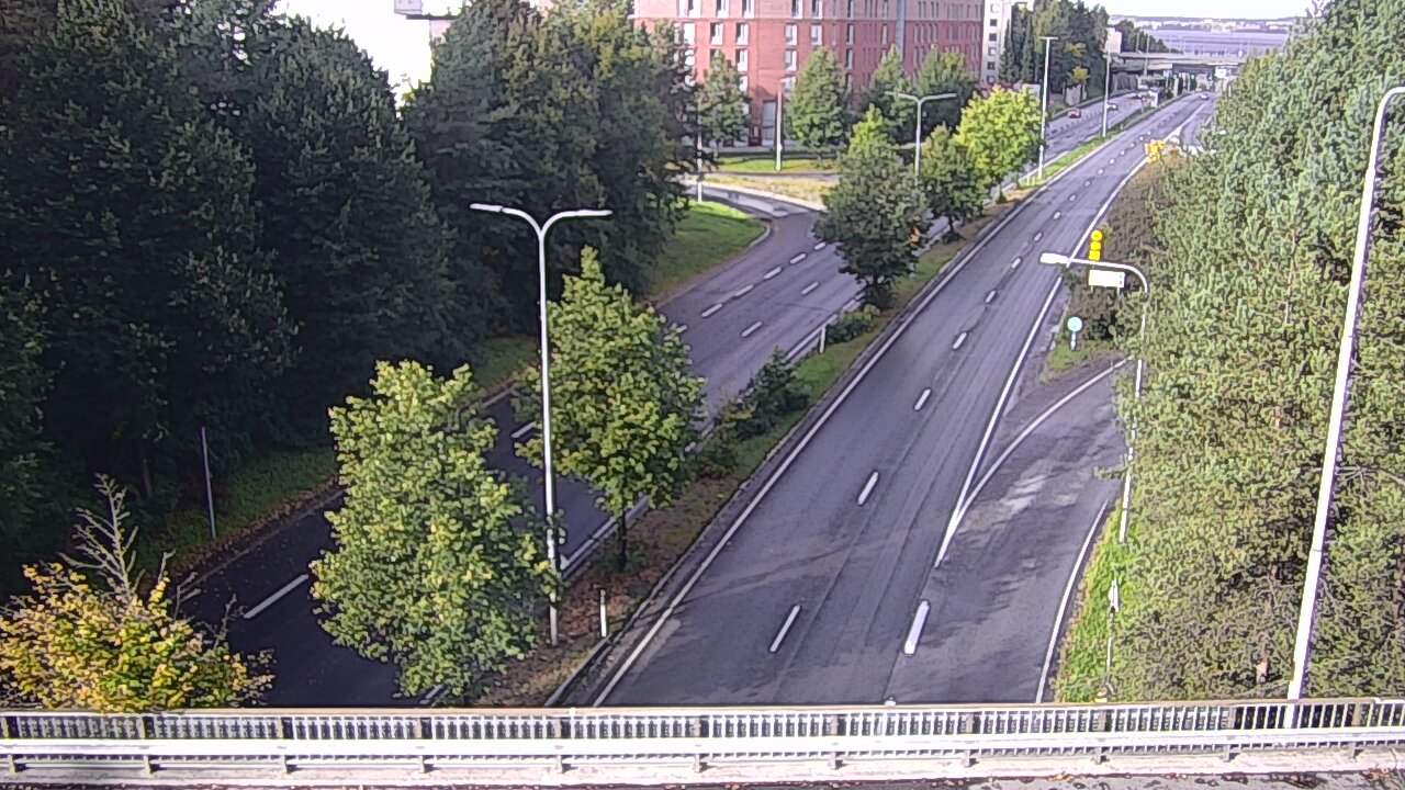 Weather Camera Image Road 12 Tampere, Kalevan puistotie, Tampere, Pirkanmaa