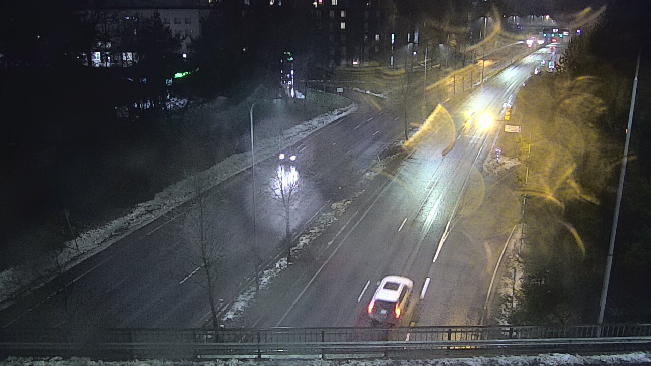 Weather Camera Image Väg 12 Tammerfors, Kalevan puistotie, Tampere, Pirkanmaa