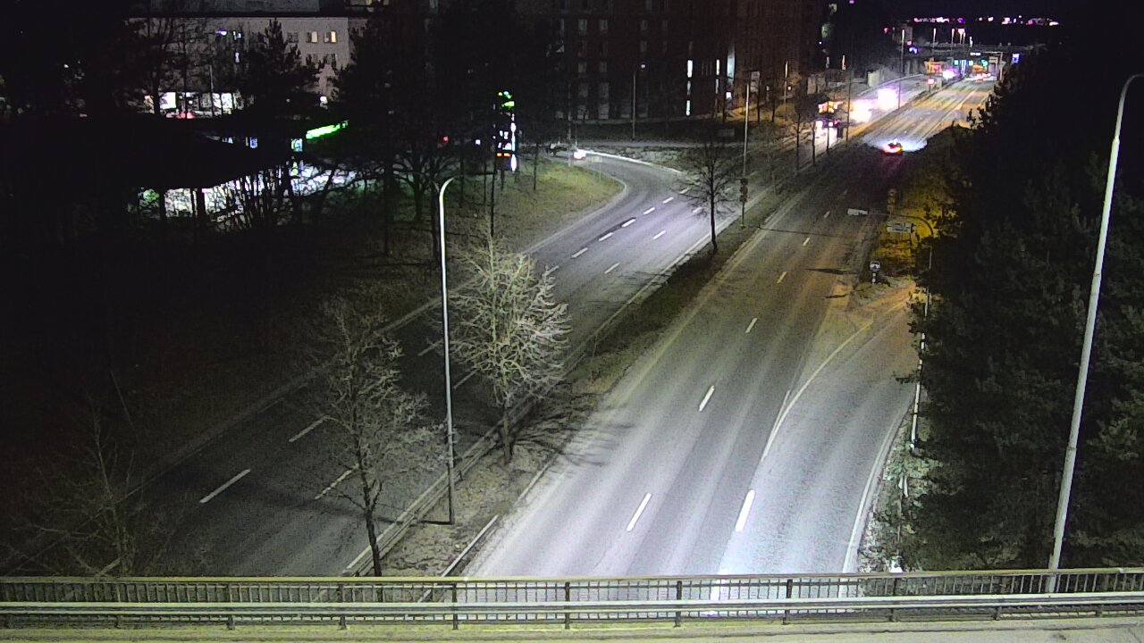 Weather Camera Image Väg 12 Tammerfors, Kalevan puistotie, Tampere, Pirkanmaa