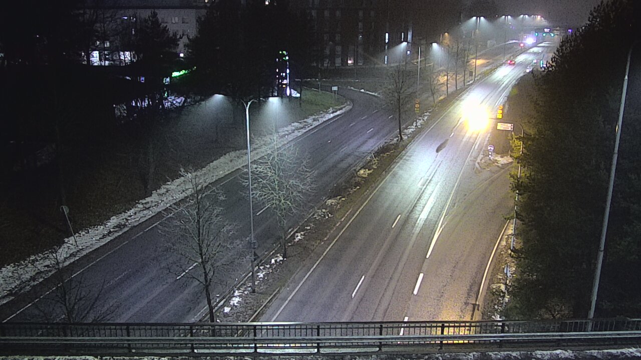 Weather Camera Image Väg 12 Tammerfors, Kalevan puistotie, Tampere, Pirkanmaa