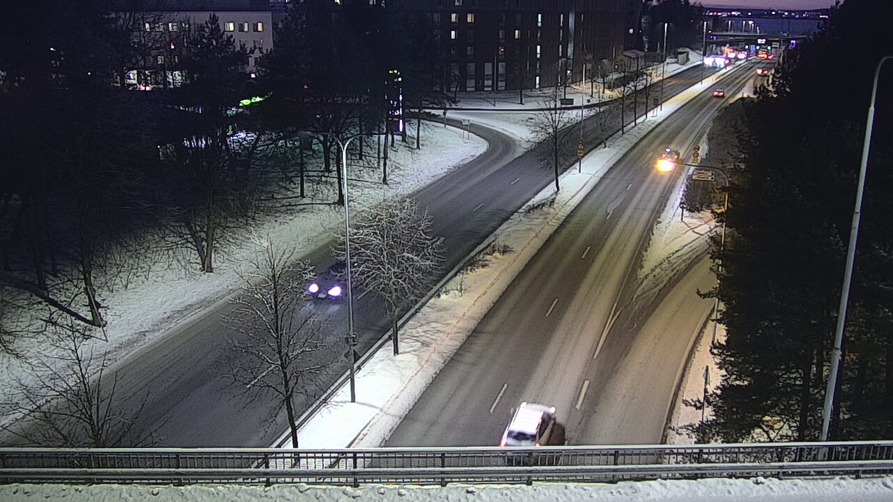 Weather Camera Image Road 12 Tampere, Kalevan puistotie, Tampere, Pirkanmaa