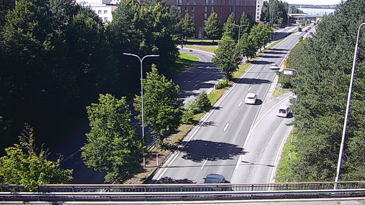 Kelikamerat Kuva Tie 12 Tampere, Kalevan puistotie, Tampere, Pirkanmaa