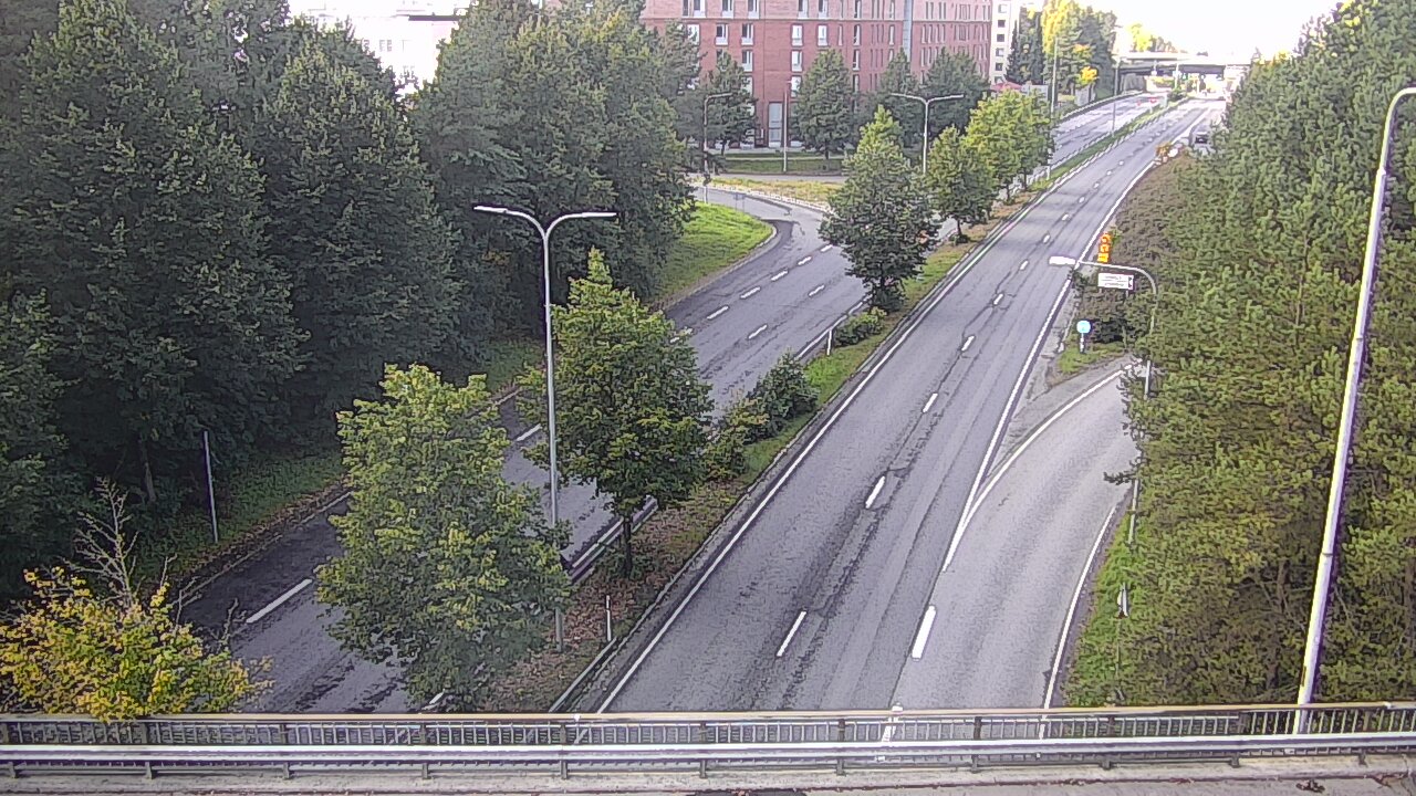 Weather Camera Image Road 12 Tampere, Kalevan puistotie, Tampere, Pirkanmaa