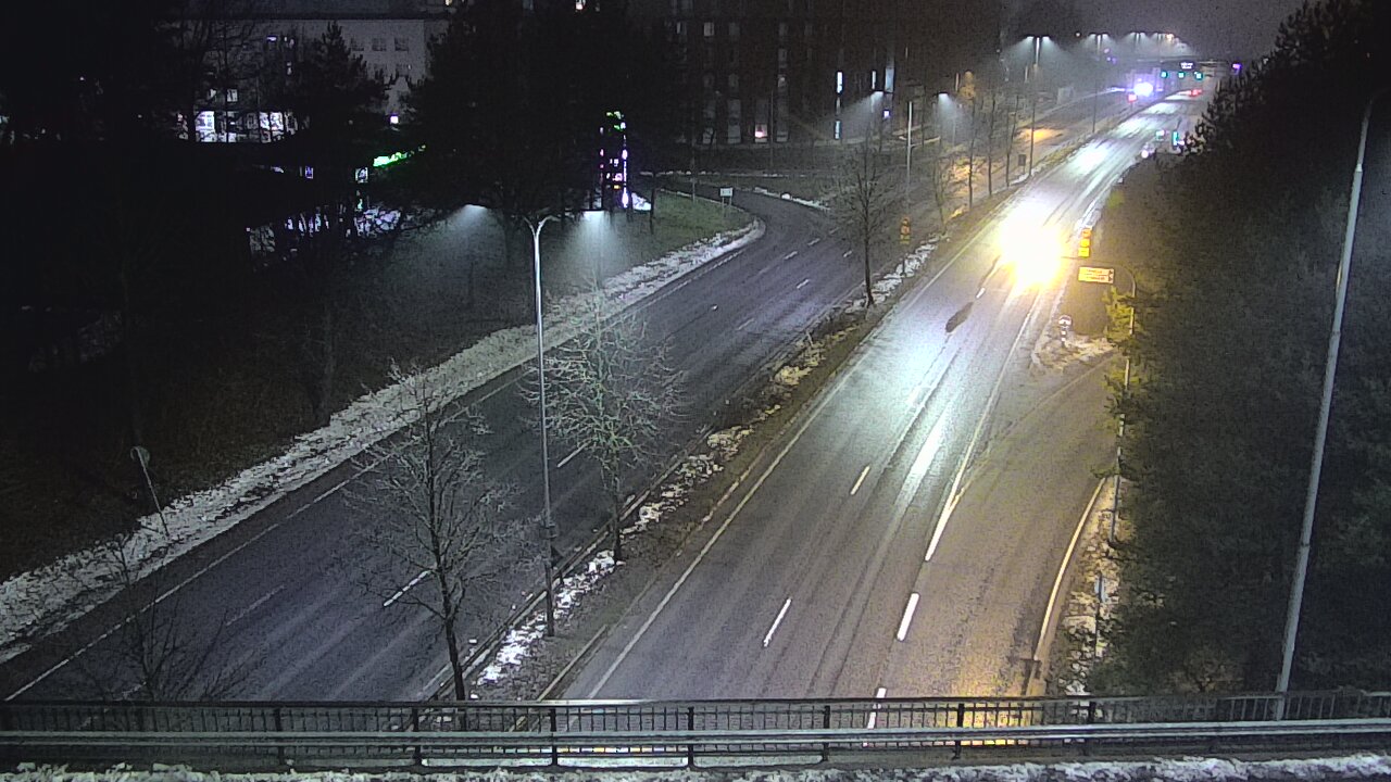 Weather Camera Image Väg 12 Tammerfors, Kalevan puistotie, Tampere, Pirkanmaa