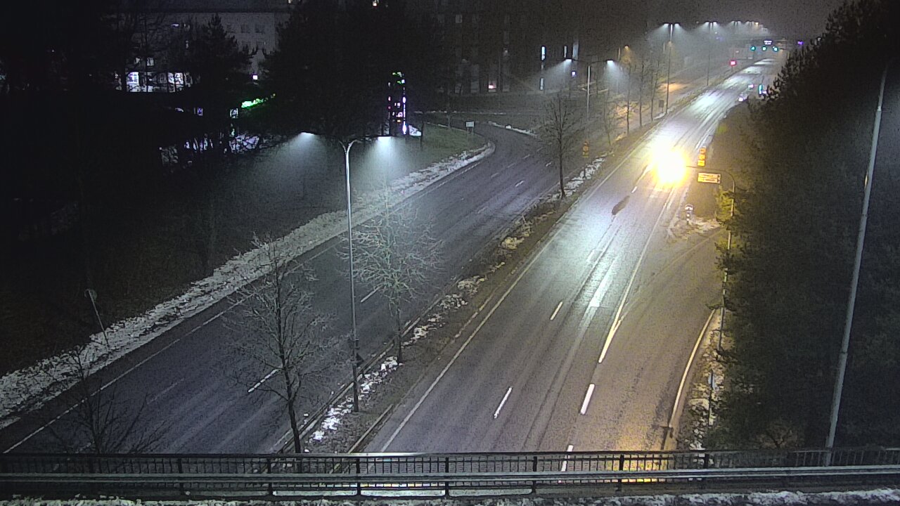Weather Camera Image Väg 12 Tammerfors, Kalevan puistotie, Tampere, Pirkanmaa