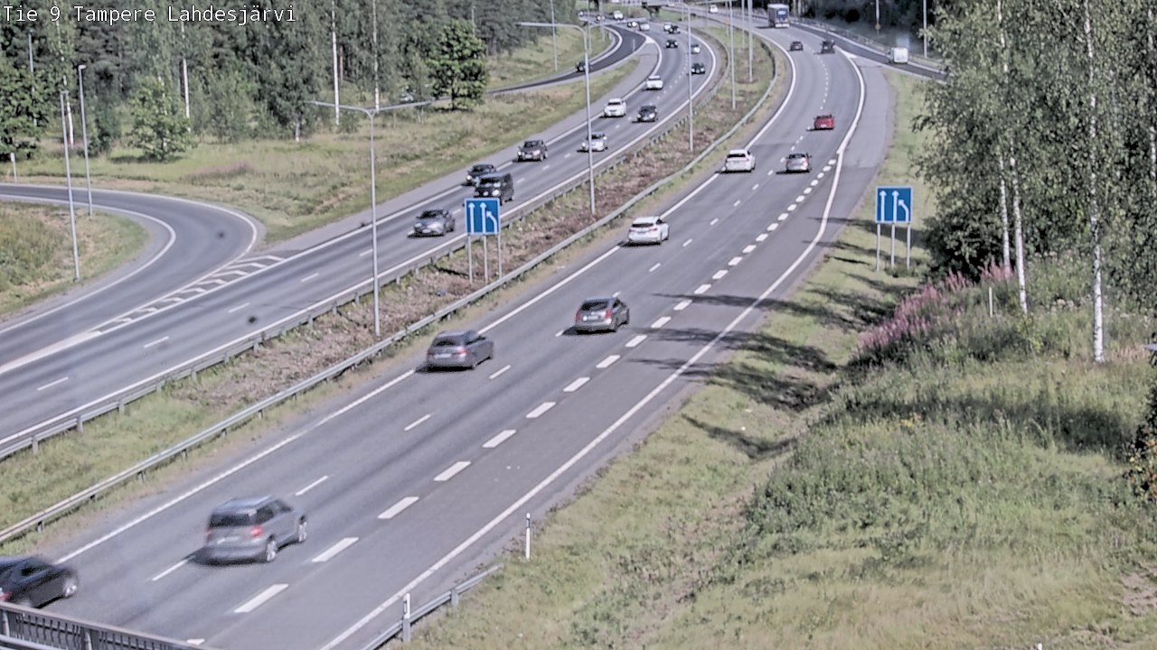 Kelikamerat Kuva Tie 9 Tampere, Lahdesjärvi, Tampere, Pirkanmaa
