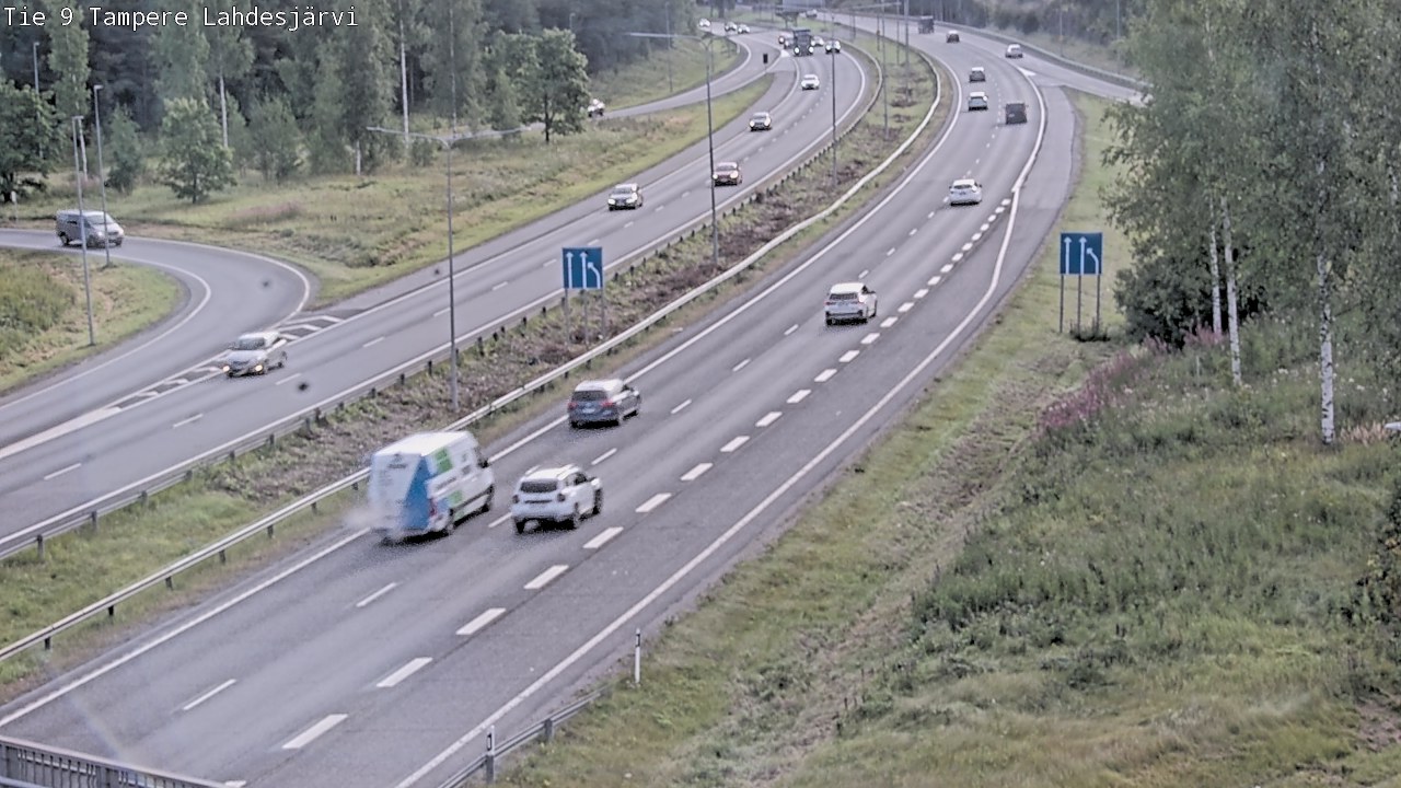 Kelikamerat Kuva Tie 9 Tampere, Lahdesjärvi, Tampere, Pirkanmaa