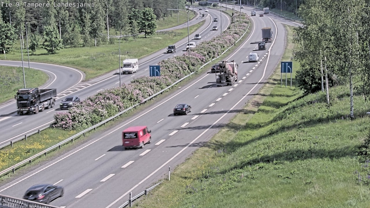 Kelikamerat Kuva Tie 9 Tampere, Lahdesjärvi, Tampere, Pirkanmaa