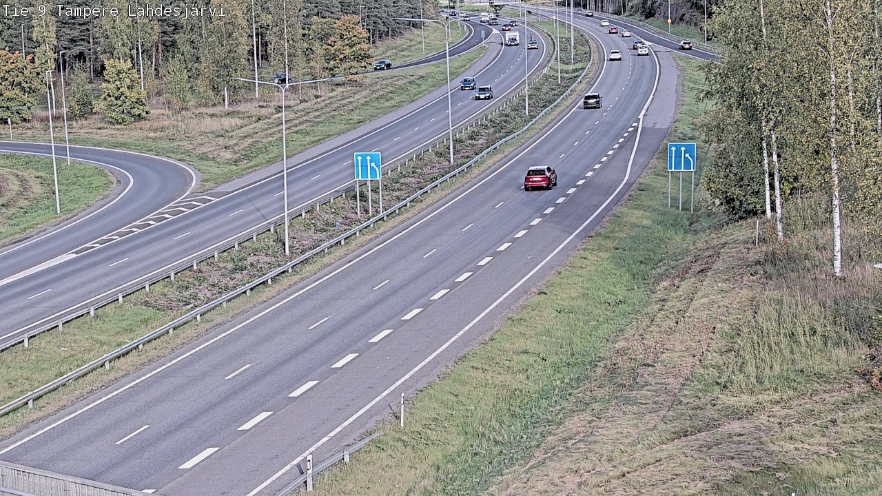 Kelikamerat Kuva Tie 9 Tampere, Lahdesjärvi, Tampere, Pirkanmaa