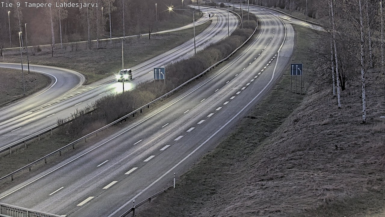 Weather Camera Image Road 9 Tampere, Lahdesjärvi, Tampere, Pirkanmaa