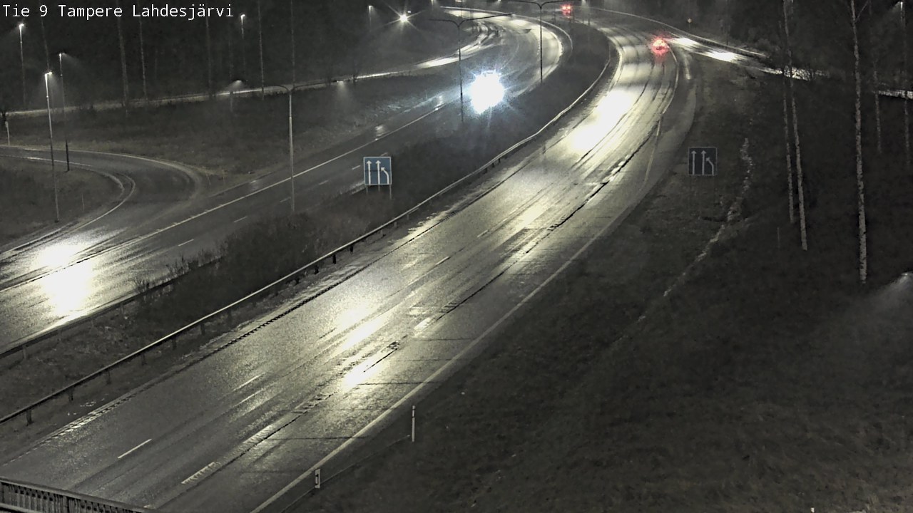 Weather Camera Image Väg 9 Tammerfors, Lahdesjärvi, Tampere, Pirkanmaa