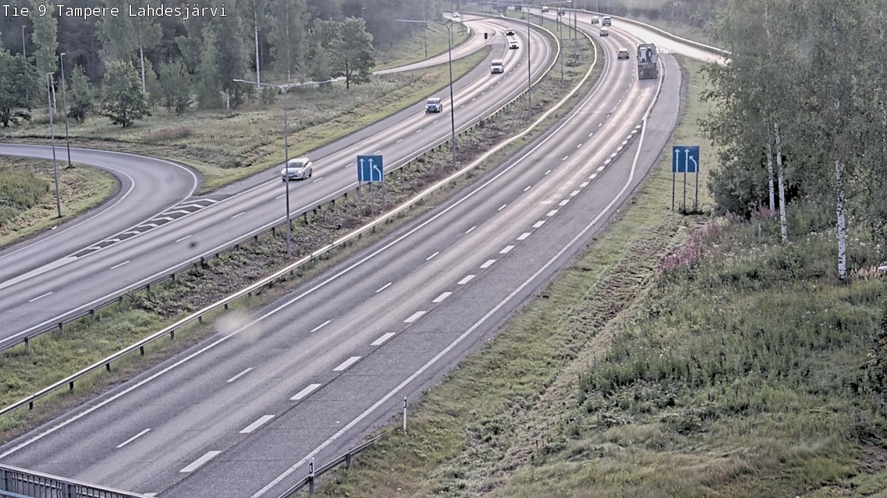 Kelikamerat Kuva Tie 9 Tampere, Lahdesjärvi, Tampere, Pirkanmaa