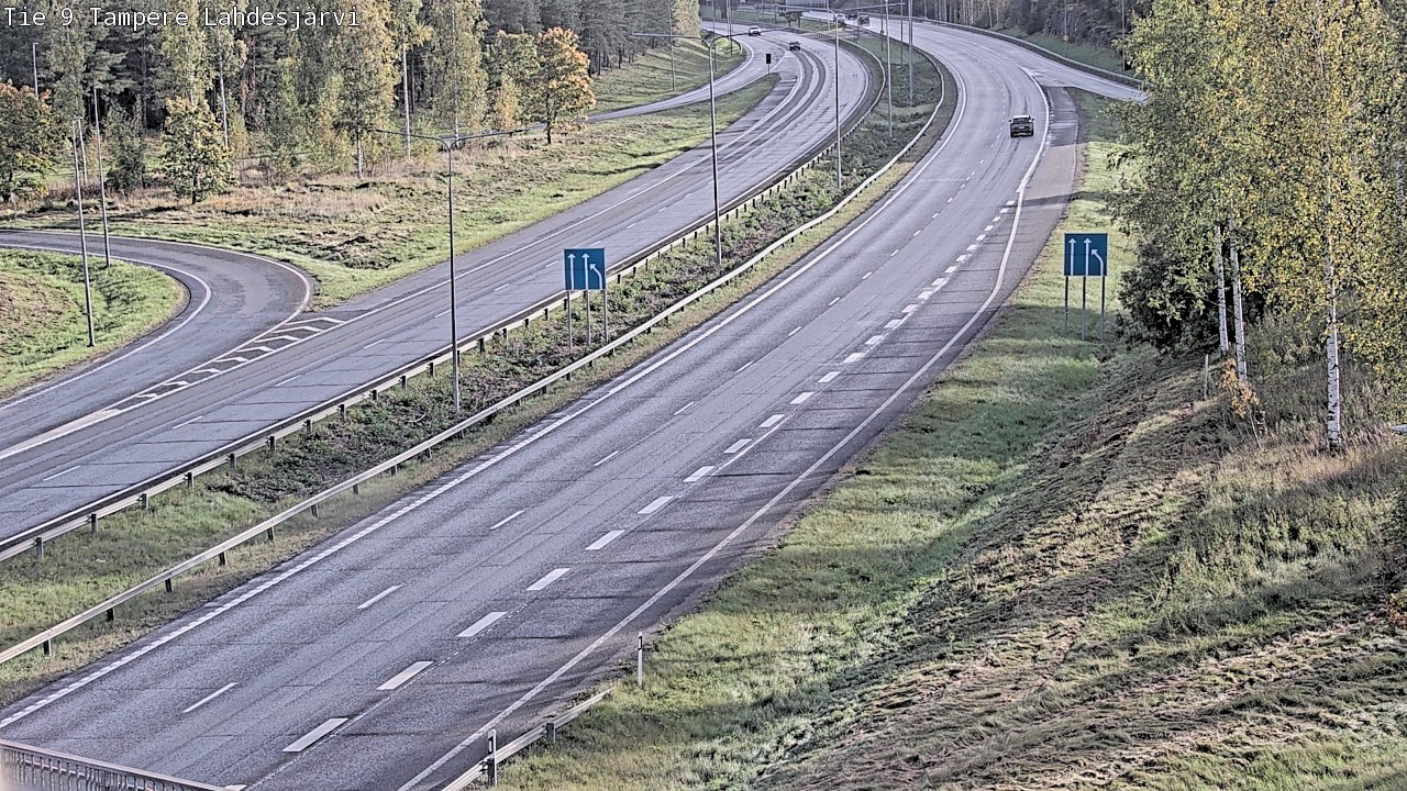 Weather Camera Image Road 9 Tampere, Lahdesjärvi, Tampere, Pirkanmaa